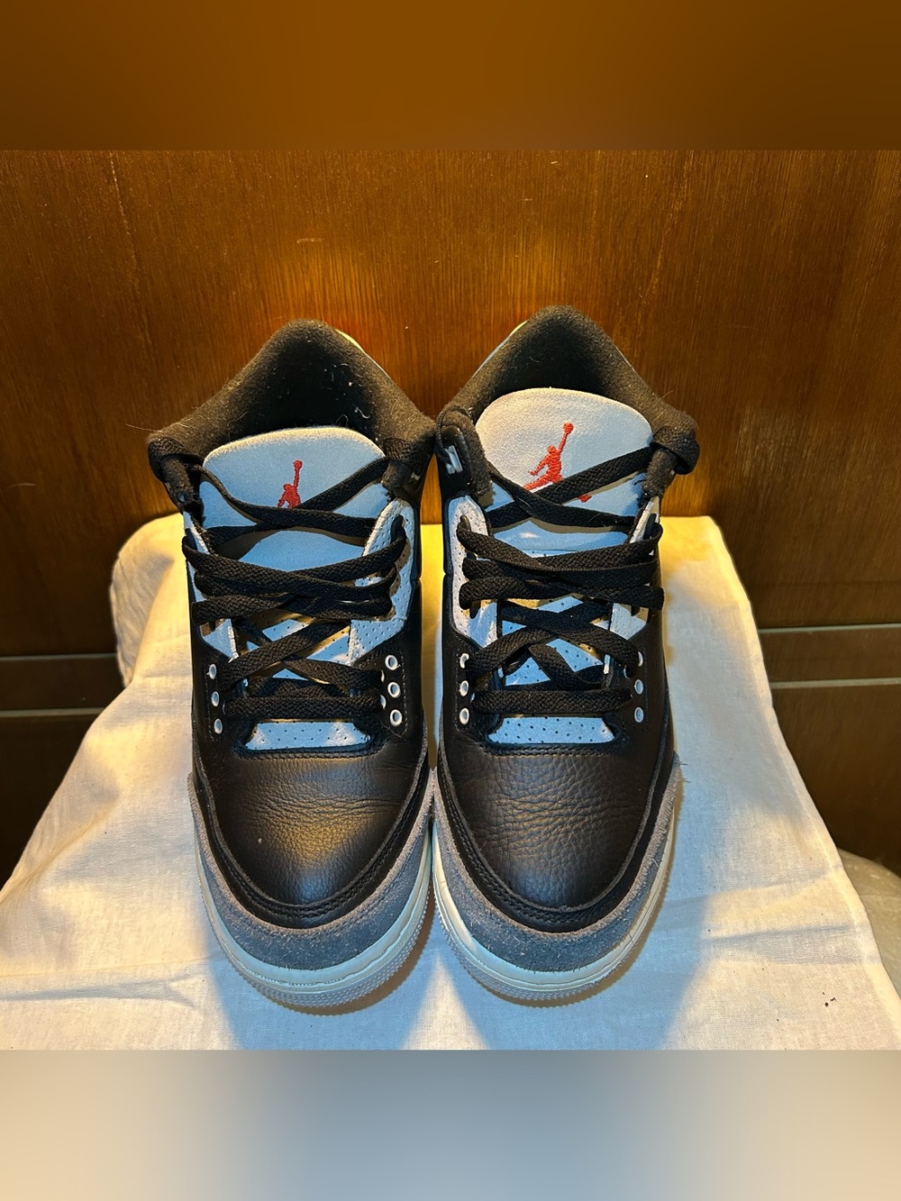 Air Jordan 3 Retro SP "Rare Air" Black Blue Youth Size 7Y IB8968-004